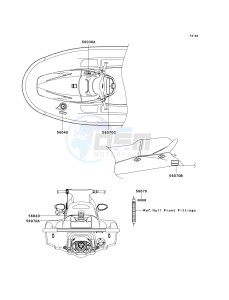 JT 1100 G[1100 STX D.I.] (G1 ) [1100 STX D.I.] drawing LABELS