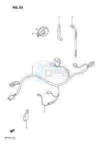 DR250 (E24) drawing WIRING HARNESS