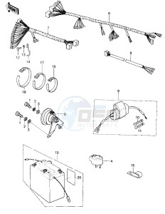 KL 250 A [KLR250] (A3-A4) [KLR250] drawing CHASSIS ELECTRICAL EQUIPMENT -- 80-81 KL250-A3_A4- -