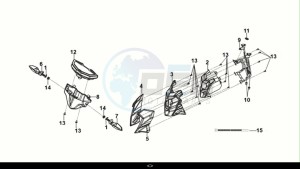 NH-X125 (ME12B2-EU) (E5) (M1) drawing FR.HANDLECOVER