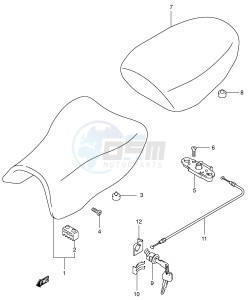 SV650 (E2) drawing SEAT