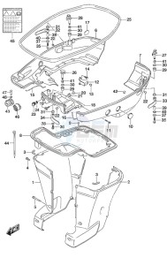 DF 250AP drawing Side Cover