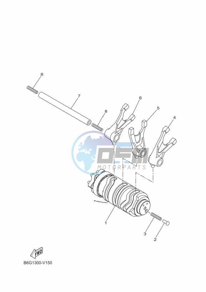 SHIFT CAM & FORK