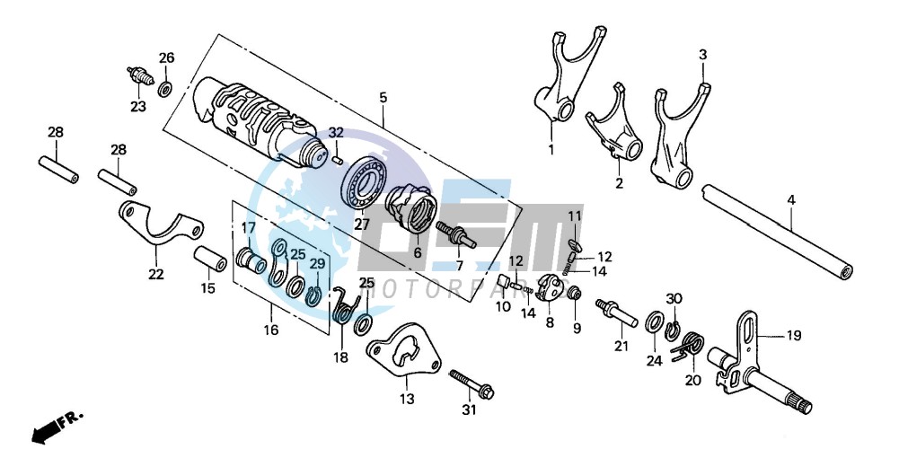 GEARSHIFT DRUM