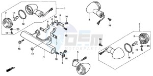 VT750C3 drawing WINKER