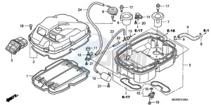 VFR800A9 Ireland - (EK / ABS MME TWO) drawing AIR CLEANER