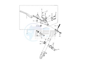 DT R - DT X 50 drawing FRONT MASTER CYLINDER