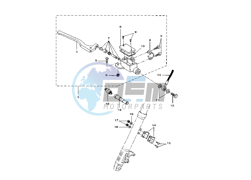 FRONT MASTER CYLINDER