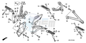 CBR1000RR9 France - (F / CMF TRI) drawing STEP