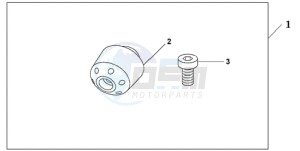 GL1800A France - (F / CMF) drawing CHROME BAR ENDS