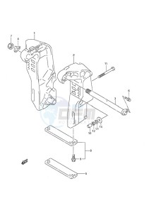 DF 70A drawing Clamp Bracket (S/N 110001 & Newer)