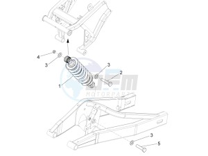 RS4 125 4T (AU, CA, EU, HK, J, RU, S, USA) drawing Shock absorber