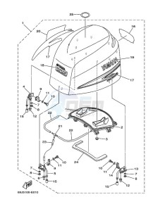 F200AETX drawing FAIRING-UPPER