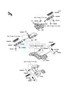 1400GTR_ABS ZG1400CDF FR GB XX (EU ME A(FRICA) drawing Footrests