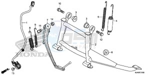 CTX1300AE CTX1300A UK - (E) drawing STAND