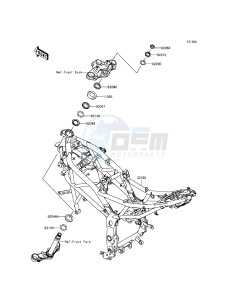 Z250SL BR250EGF XX (EU ME A(FRICA) drawing Frame