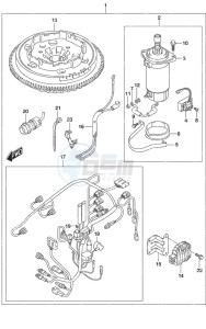 DF 25A drawing Starting Motor Manual Starter