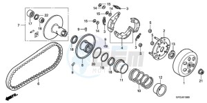 NVS502SH9 TU drawing DRIVEN FACE