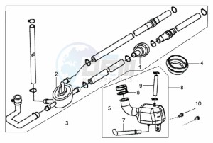 HD 125 DRUM BRAKE drawing RESERVE TANK