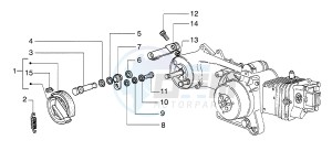 Hexagon 125 LX4 drawing Brake lever