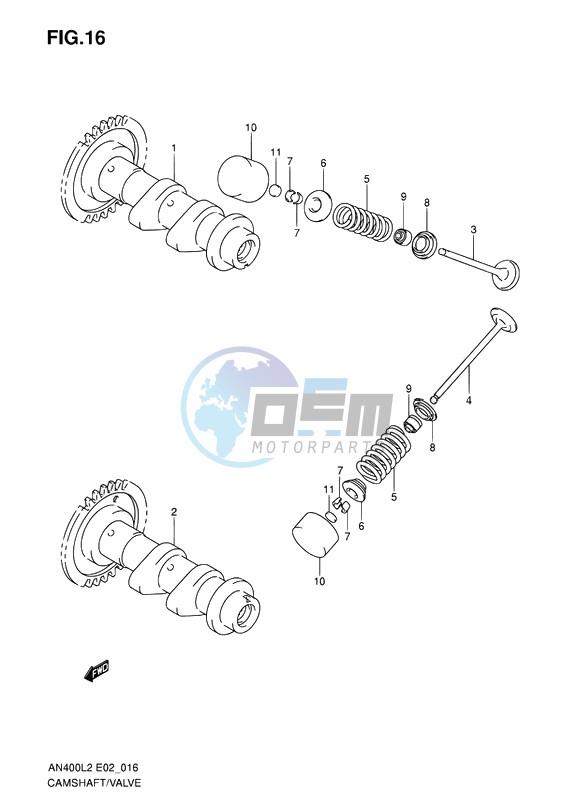 CAMSHAFT-VALVE