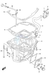 DF 150 drawing Oil Pan