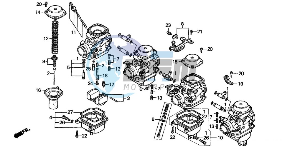 CARBURETOR (COMPONENT PARTS)