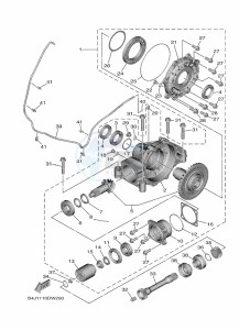 YXE1000EW YX10ERPAP (B4MN) drawing DRIVE SHAFT