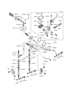 ZX 1100 F [GPZ 1100 ABS] (F1) [GPZ 1100 ABS] drawing FRONT MASTER CYLINDER