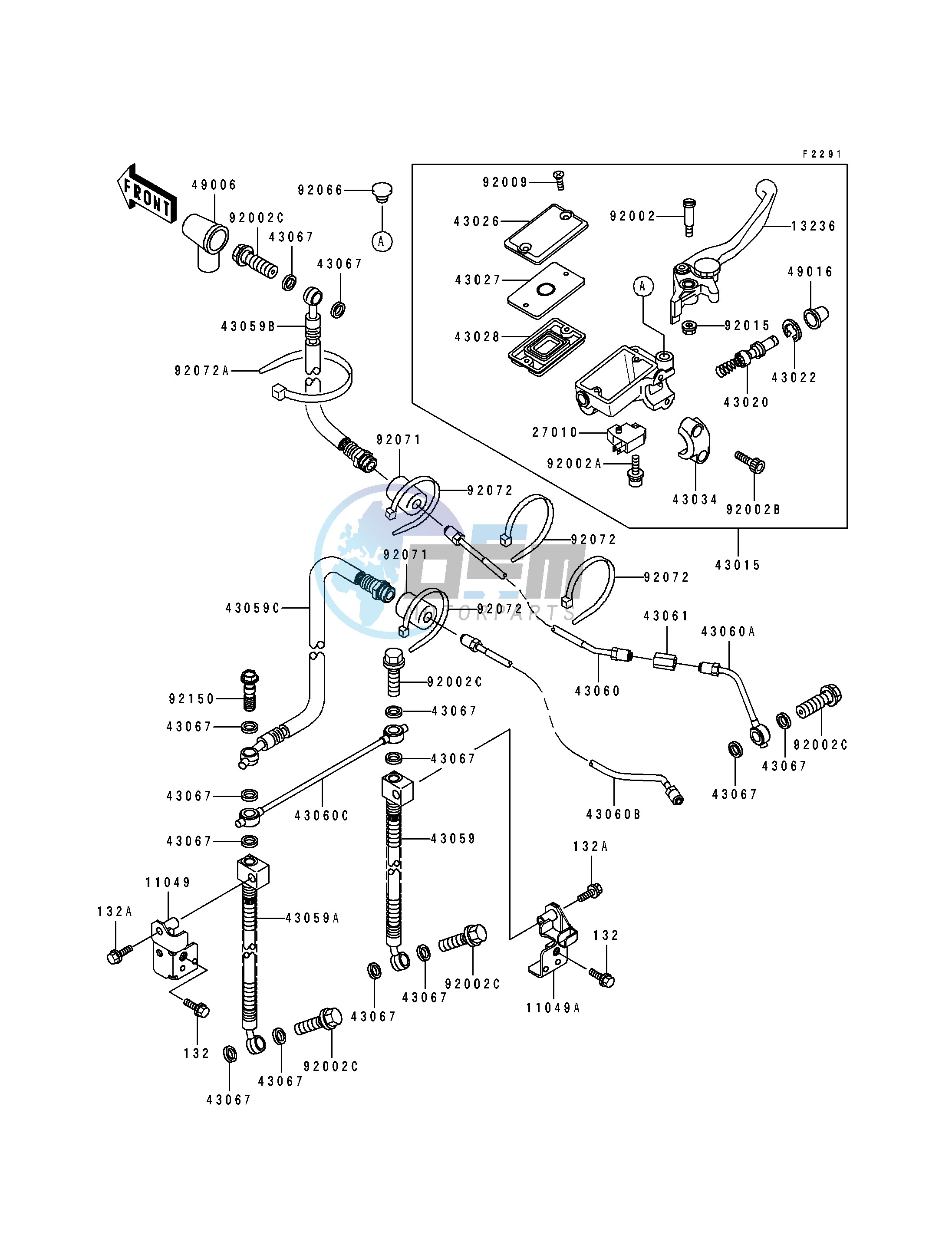 FRONT MASTER CYLINDER