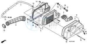 FES1509 Europe Direct - (ED / 2ED) drawing AIR CLEANER