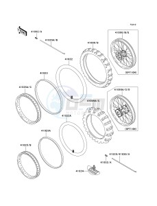 KX 100 D [KX100] (D1-D5) [KX100] drawing WHEELS_TIRES