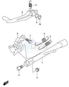 GSX-S1000 A drawing STAND