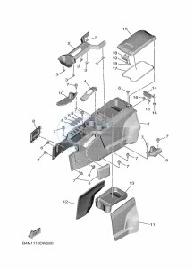 YXE1000EW YX10EPAM (B4M5) drawing SIDE COVER 3