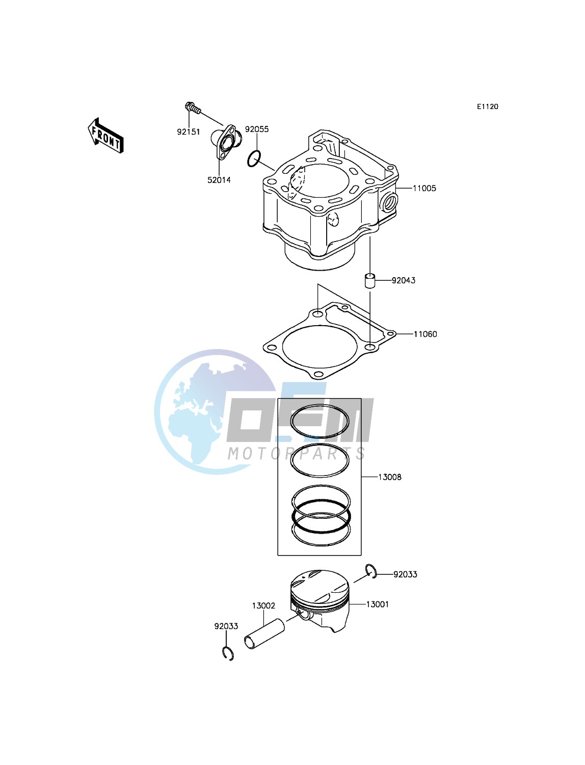 Cylinder/Piston(s)