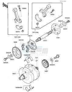 VN 700 A [LTD] (A1) [LTD] drawing CRANKSHAFT_BALANCER