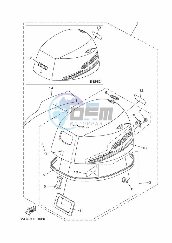 TOP-COWLING