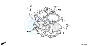 VFR800FH 2ED - (2ED) drawing CLUTCH MASTER CYLINDER