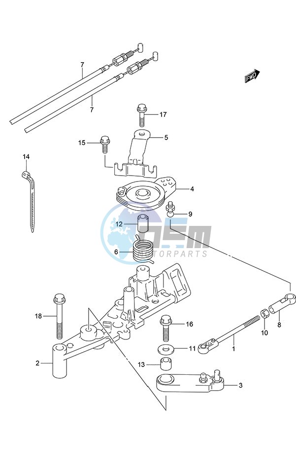 Throttle Rod