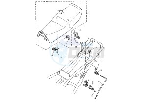 XJ S DIVERSION 900 drawing SEAT