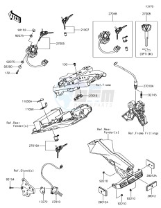 NINJA 650 EX650KJFA XX (EU ME A(FRICA) drawing Ignition Switch