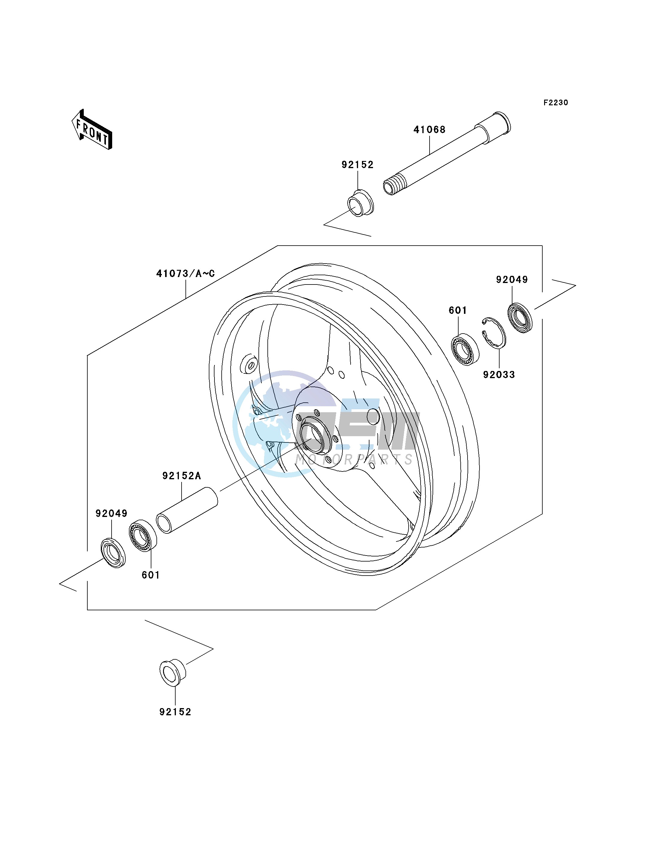 FRONT WHEEL