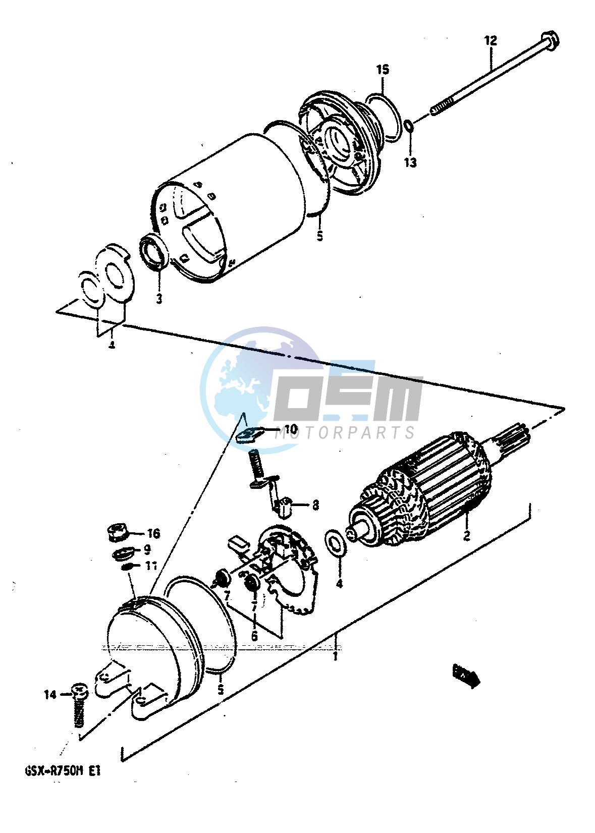 STARTING MOTOR