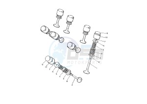 XJR 1200 drawing VALVE