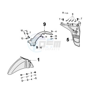 TWEET 50 PMX drawing FENDERS