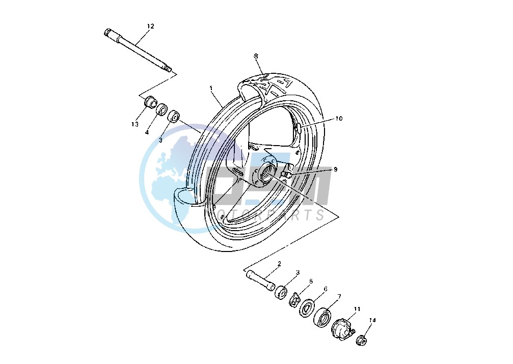 FRONT WHEEL