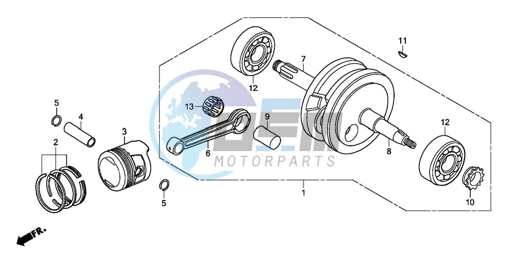 CRANKSHAFT/PISTON