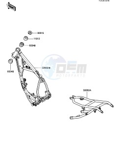 KX 80 G [KX80] (G1-G2) [KX80] drawing FRAME