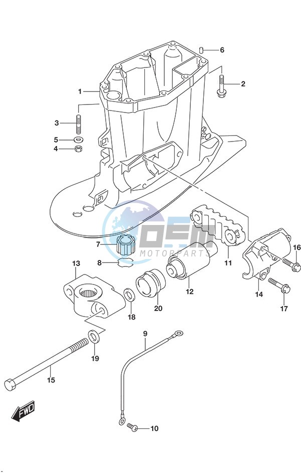 Drive Shaft Housing