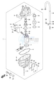 DF 70A drawing Fuel Vapor Separator